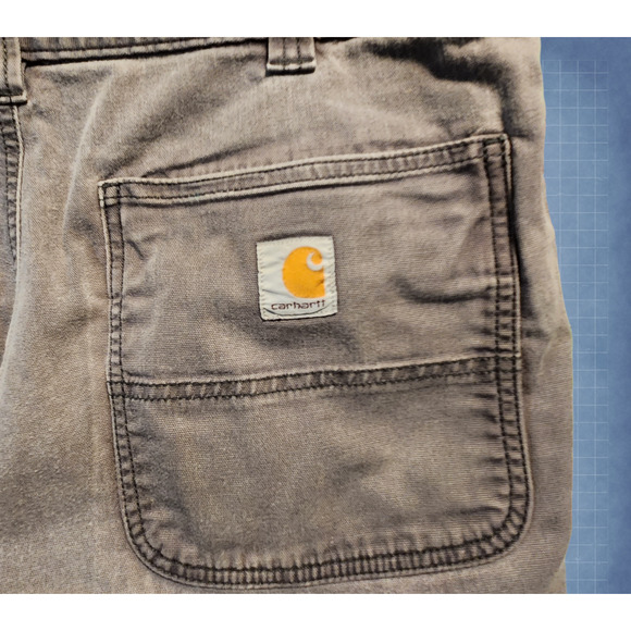 2 Pair Carhartt Work Pants - Picture 8 of 14